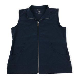 Zenergy by Chico's Zip Front Vest Size L/12